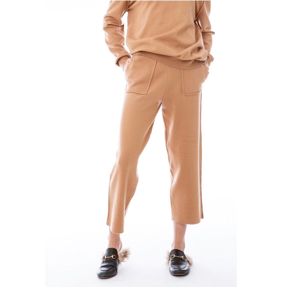 EllandEmm Emm Camel Wide Leg Lounger S